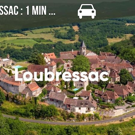 La Sagnarde, Maison En Pierre, Loubressac المظهر الخارجي الصورة