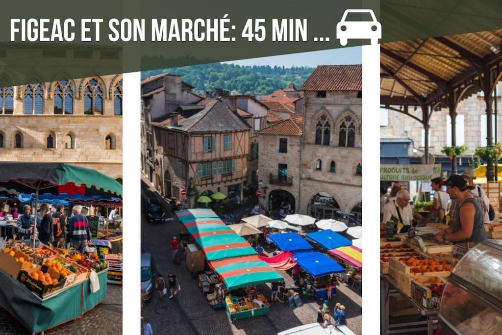 La Sagnarde, Maison En Pierre, Loubressac المظهر الخارجي الصورة