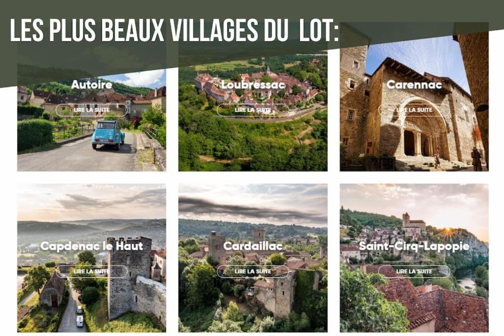 La Sagnarde, Maison En Pierre, Loubressac المظهر الخارجي الصورة